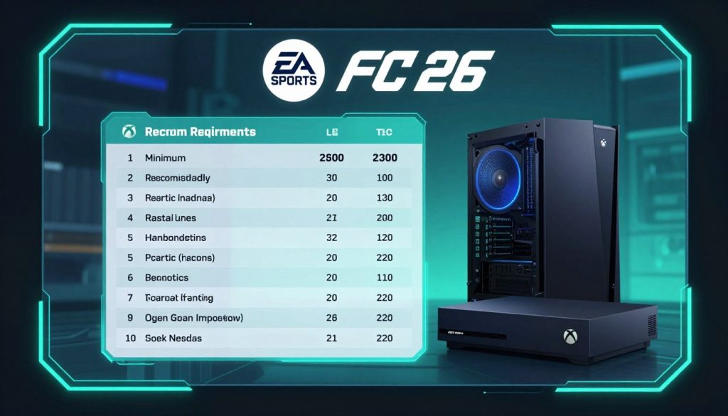 EA Sports FC 26 system requirements