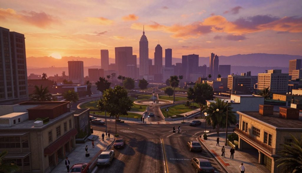 GTA V draw distance