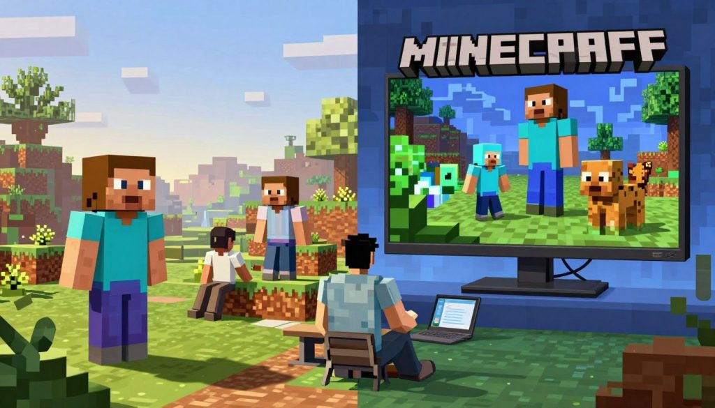Minecraft Java vs Bedrock Edition